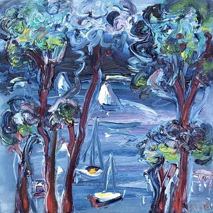 Pittwater Study 30cm x 30cm