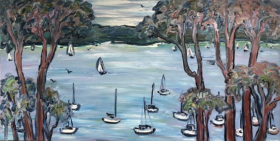 Pittwater View 200cm x 100cm