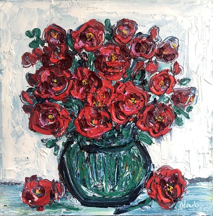 Roses 45cm x 45cm