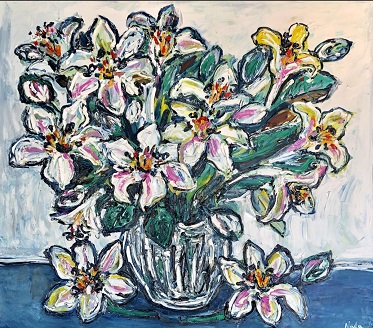 Lily Bouquet 140cm x 140cm