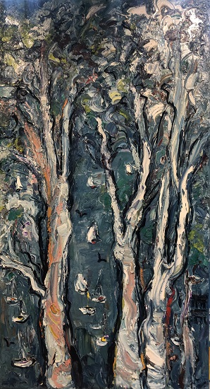 Ghost Gums 76cm x 140cm