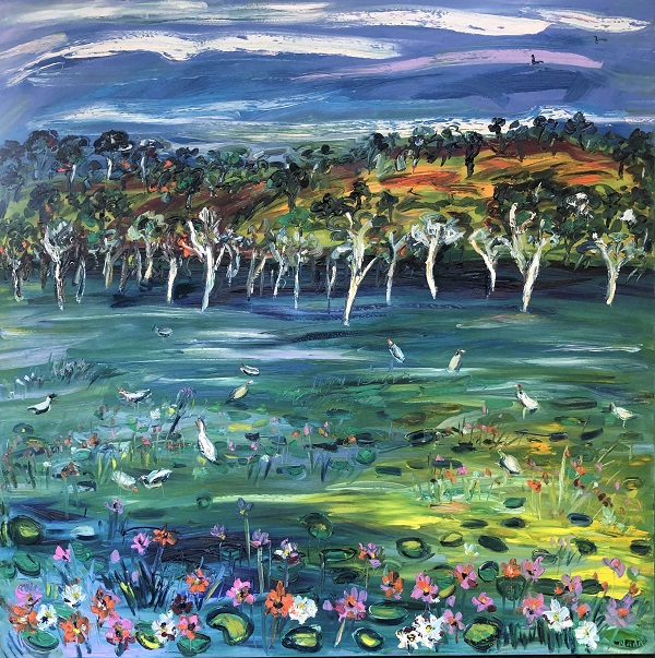 Kakadu 120cm x 120cm