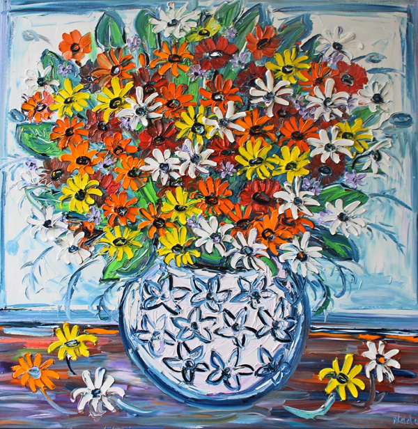 Daisy Bouquet 1m x 1m