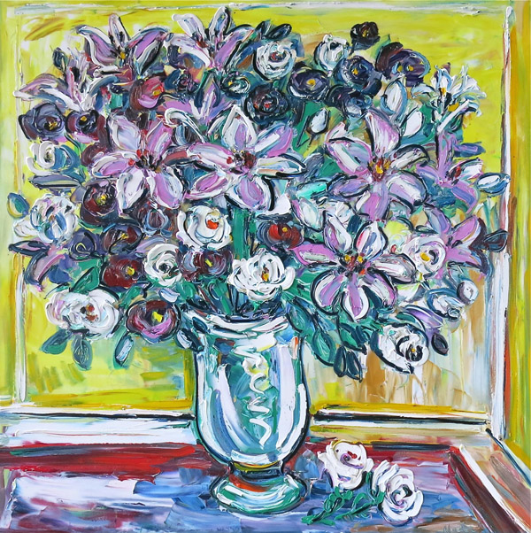 Summer Bouquet 1.1m x 1.1m