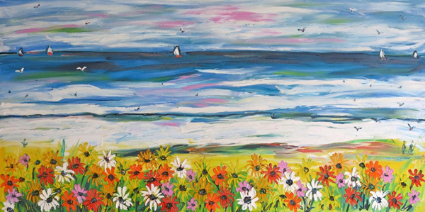 Spring Beach 2m X 1m