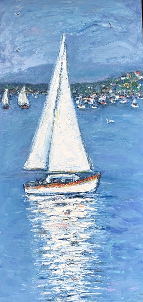 Reflections 76cm x 150cm